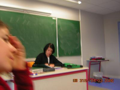 ma prof de français!!